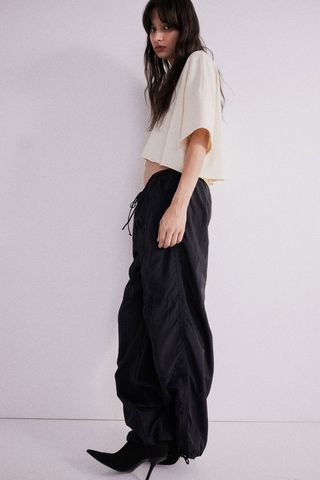 H&M + Nylon Parachute Pants