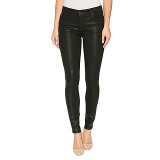 7 for All Mankind + Coated Ankle Skinny Jean