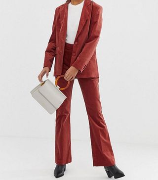 ASOS Design + Suit in Velvet