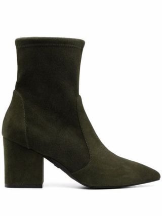 Stuart Weitzman + Vernell 75mm Ankle Boots