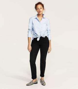 Violeta by Mango + Slim-Fit Straight Theresa Jeans