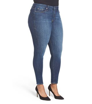 Good American + Plus Size Good Legs High Rise Skinny Jeans