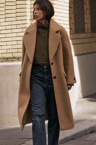 Zara + Bouclé Coat