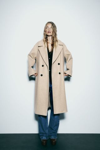 Zara + Soft Oversize Coat