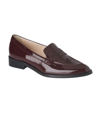 L.K.Bennett + Iona Patent Leather Penny Loafers