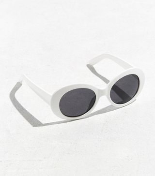 Urban Outfitters + Plastic Oval Sunglasses