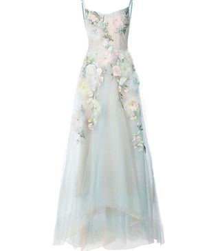 Marchesa Notte + Embellished Ball Gown