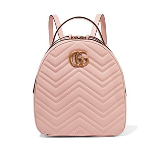 Gucci + GG Marmont Quilted Backpack
