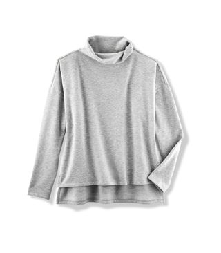 JoyLab + Turtleneck Cozy Layering Sweatshirt