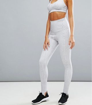 Varley + Snake Print Stirrup Legging