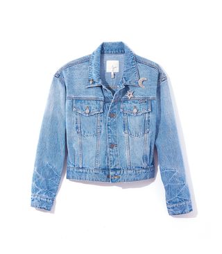 Joie + Redmondia Denim Jacket With Broaches