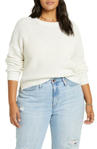 BP + Thermal Knit Crop Sweater