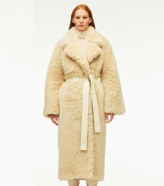 Zara + Faux Fur Coat