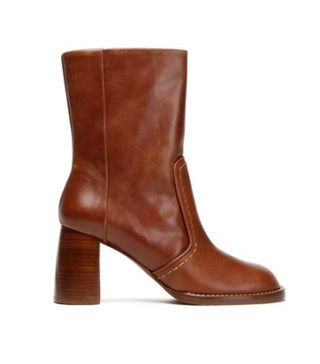 Joseph + Templer Leather Ankle Boots