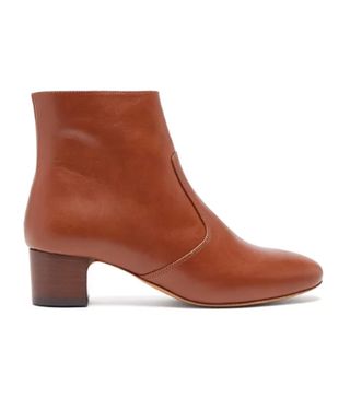 A.P.C. + Joey Leather Ankle Boots