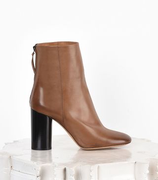 Isabel Marant + Garett Leather High Heel Ankle Boots