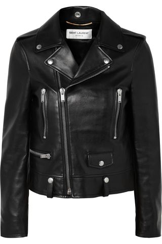 Saint Laurent + Perfecto Leather Biker Jacket