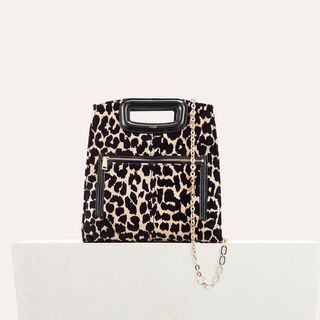 Maje + Leopard Print Bag