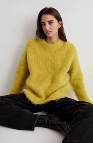 Madewell + Brushed Otis Pullover Sweater