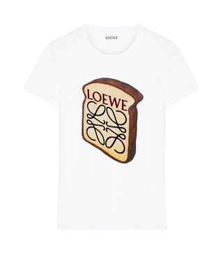 Loewe + Toast Printed Stretch-Cotton T-Shirt
