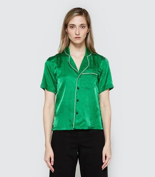 Creatures of Comfort + Hero Top in Amazon Green