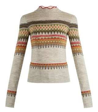 Étoile Isabel Marant + Blake Fair-Isle Knit Sweater