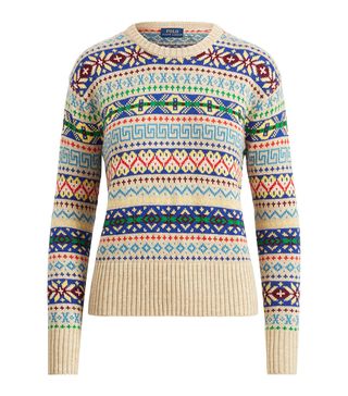 Ralph Lauren + Fair Isle Crewneck Sweater