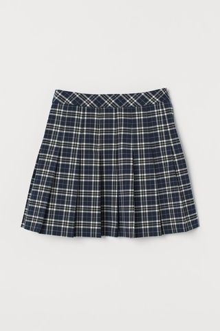 H&M + Pleated Skirt