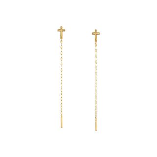 Lana Jewelry + Cross Duster Earrings