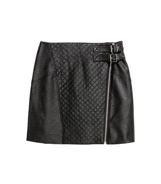 H&M + Short Biker Skirt