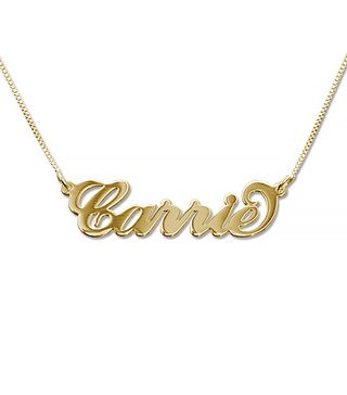 My Name Necklace + Carrie Necklace
