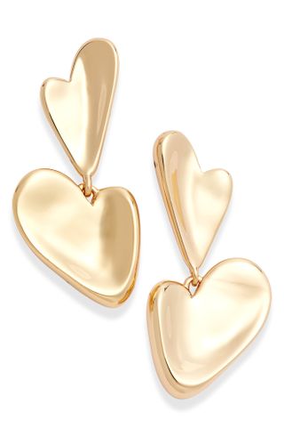Jenny Bird + Layla Heart Drop Earrings
