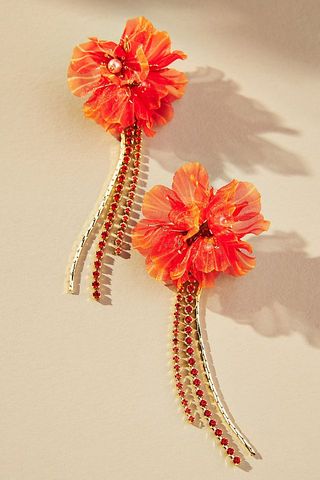 Lionette + Lionette Godet Flower Earrings