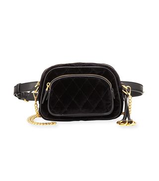 Prada + Cahier Small Velvet Convertible Belt Bag