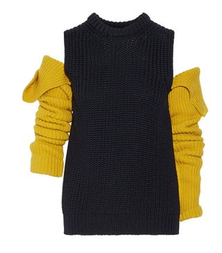 Calvin Klein + Cutout Wool Sweater