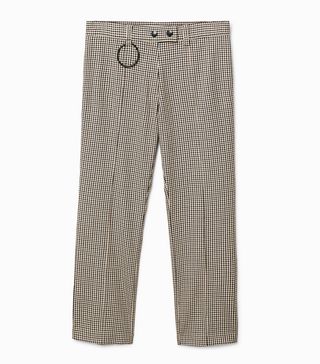Mango + Houndstooth Trousers