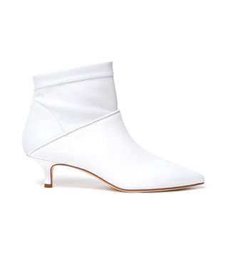 Tibi + Jean in Bright White