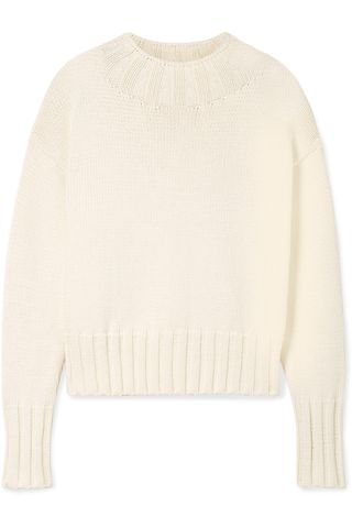 The Row + Gracie Oversized Cotton-Blend Sweater