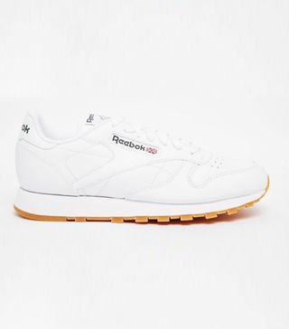 Reebok + Classic Leather Trainers in White
