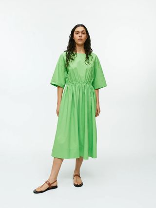 Arket + Wide Cotton Dress