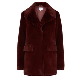 Warehouse + Femme Faux Fur Coat