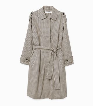 Mango + Houndstooth Trench