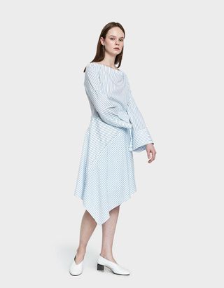 3.1 Phillip Lim + Long Sleeve Shirting Dress