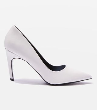Topshop + Glimpse Angle Heel Court Shoes