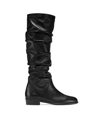 Stuart Weitzman + Flatscrunchy Boots