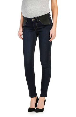 Paige + Verdugo Ankle Skinny Maternity Jeans