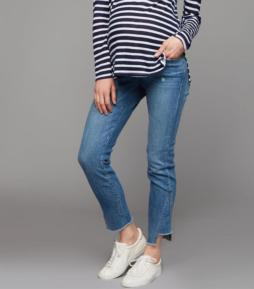 These Are the Best Petite Maternity Jeans Who What Wear