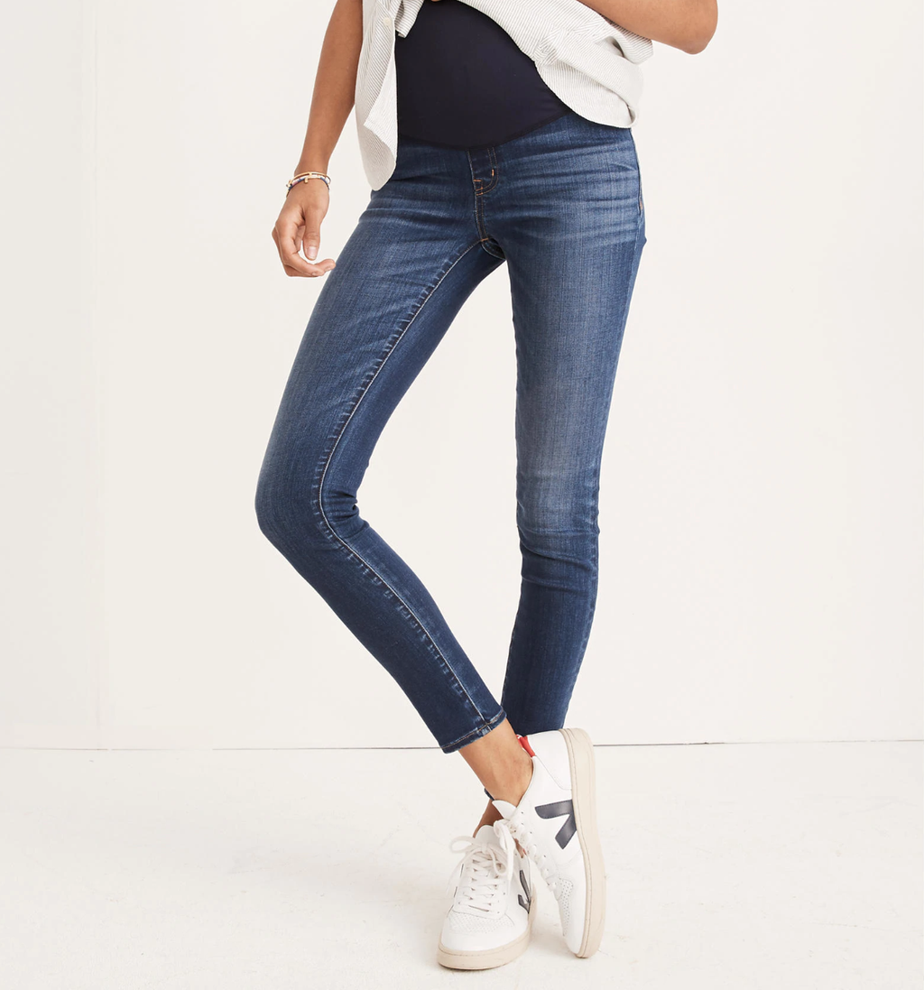 These Are the Best Petite Maternity Jeans Who What Wear