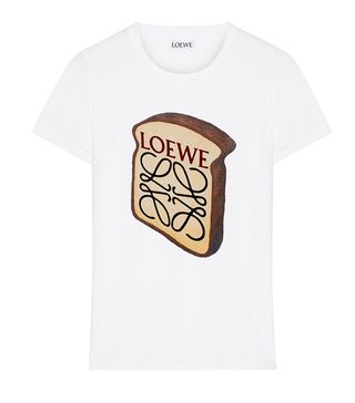Loewe + Toast Printed Stretch-Cotton T-Shirt
