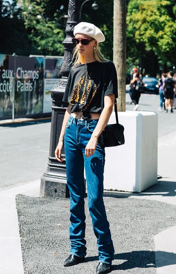 10 Graphic Tee Outfits to Try This Fall | Who What Wear